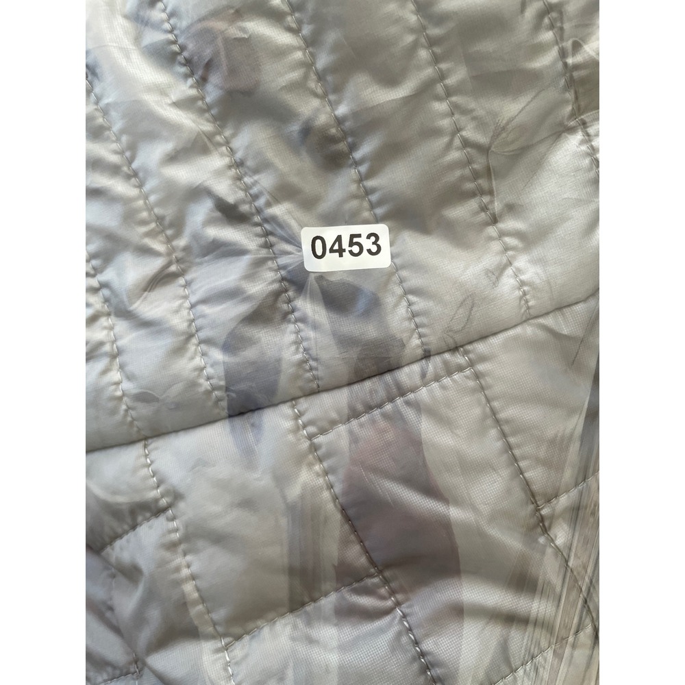 Patagonia Nano Puff Vest Womens Medium Gray Gorpcore Outdoor Better Homes Logo - Picture 12 of 12